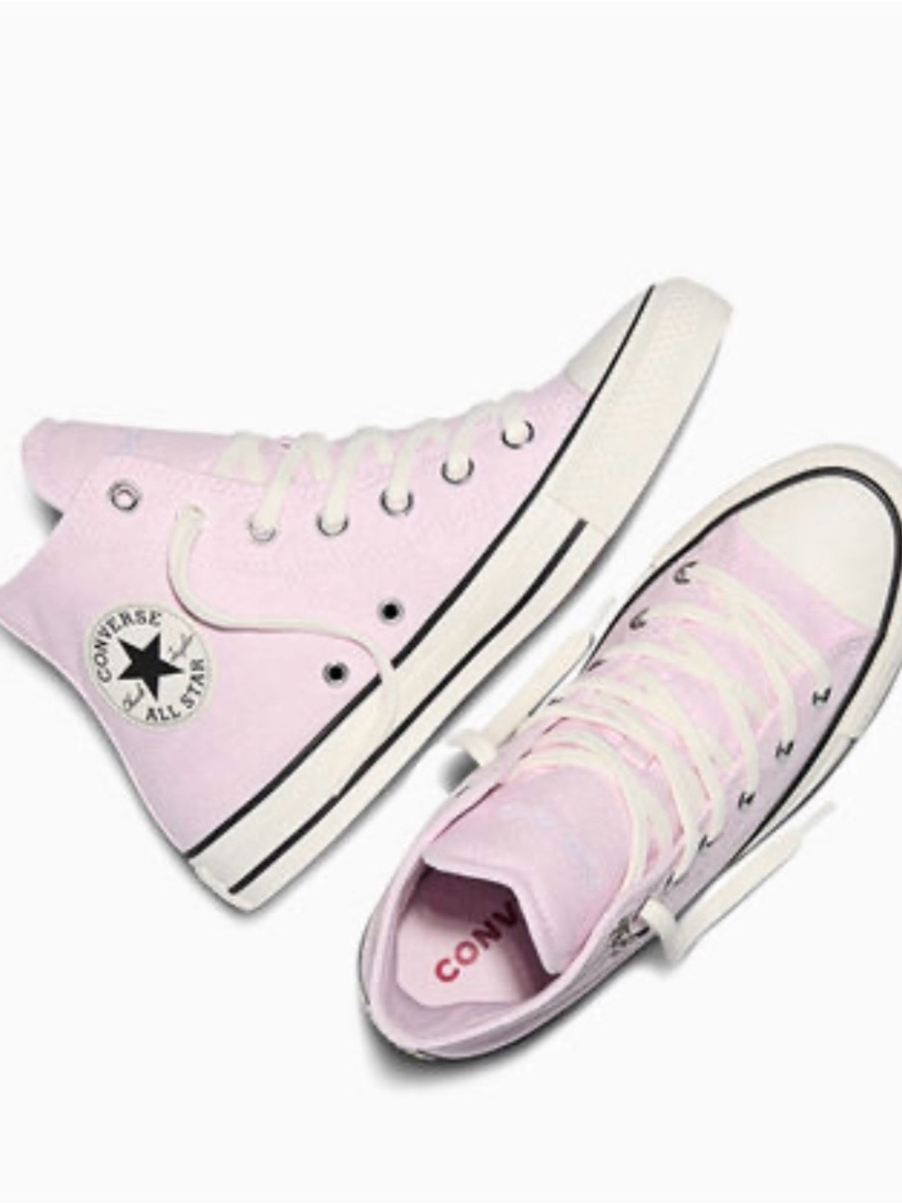 Converse Chuck Taylor All Star High Top Sneakers - Light Pink Women’s size 8